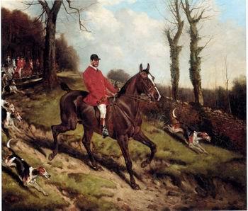 unknow artist Classical hunting fox, Equestrian and Beautiful Horses, 040. oil painting image